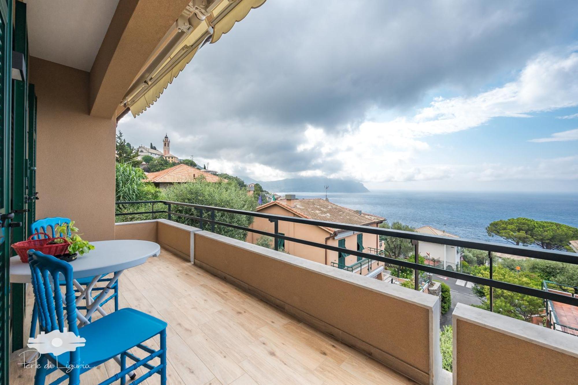 Alba E Tramonto Villa Pieve Ligure Exterior foto